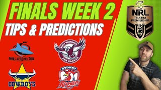 🏉 NRL Round 2 Finals Predictions 2024 🏉 [upl. by Aerdnaid540]