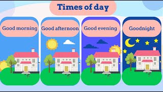 Learn English Lesson 10  Times of day  Daily Routine [upl. by Nylzaj524]