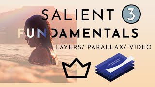 Salient Wordpress Theme  Beginner Tutorial Series Layers and Background [upl. by Labotsirhc207]