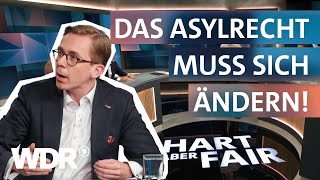 Grenzen zu – Problem gelöst Brandenburg und die Debatte um Migration  Hart aber fair  WDR [upl. by Loni]