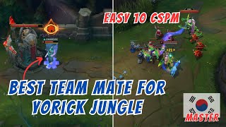 This is why Shen Top is the best team mate for Yorick Jungle Guaranteed 10 cspm [upl. by Oguh442]