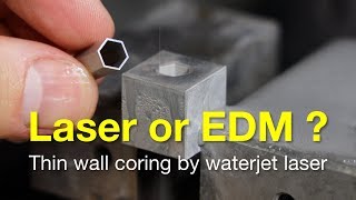 Highaspect thin wall laser cutting with EDM quality  Laserschneiden in EDMQualität [upl. by Yeniar488]