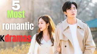 Top 5 most romantic korean dramas in hindi dubbed Most romantic k dramas everavailable on YouTube [upl. by Akehsat621]