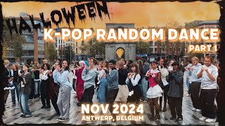 KPOP RANDOM PLAY DANCE HALLOWEEN NOV 2024  PART 1  ANTWERP BELGIUM  THE COLLECTIVE [upl. by Ailla]