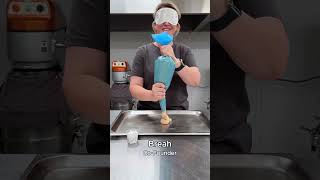 Blindfolded Marshmallow Challenge 😂 Who did it best smallbusiness blindfolded challenge [upl. by Yamauchi297]