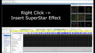 LightORama Inserting a SuperStar Effect into ShowTime 5 Sequencer [upl. by Rasure]