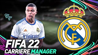 FIFA 22  CARRIÈRE MANAGER REAL MADRID  LE NOUVEAU PROJET [upl. by Duong]