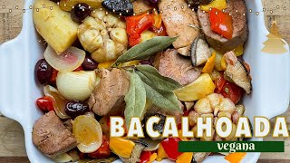 Bacalhoada Vegana Maravilhosa  Jacalhoada [upl. by Brandea206]