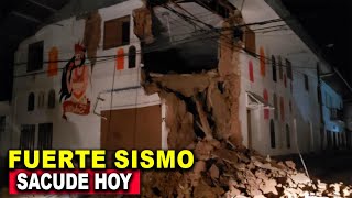 Hace 1 minuto Fuerte sismo estremece la tierra Sismo hoy [upl. by Otilopih]