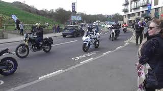 Memorial Ride for Dave Myers of the Hairy Bikers  Sunday 7th April [upl. by Pascia]