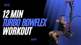 12 min TURBO HIIT Workout for the Bowflex PR1000 Blaze Ultimate XTL [upl. by Eslud617]