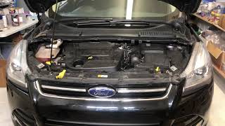 How To Change DIY Ford KUGA MK2 Battery Removal amp Replacement 20122019 Escape MK2 C Max [upl. by Repsac]