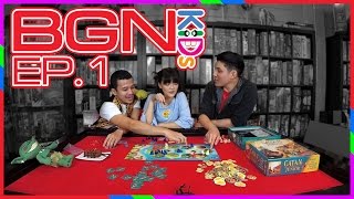 BGN KIDs บอร์ดเกมไนท์ คิดส์ EP1 Catan Junior BY KopiO Board Game Cafe [upl. by Dragone403]