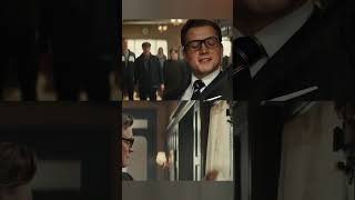 Kingsman  Post credit Bar Scene  Eggsy and Galahad 1minutevideo shorts film movie cinema [upl. by Eyak]