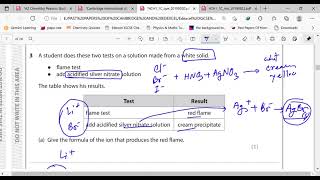 Edexcel Chemistry IGCSE Past Paper C1 May June 2019 part 1 [upl. by Irollam]