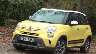 Essai Fiat 500L Trekking 16 Multijet 105 2013 [upl. by February464]