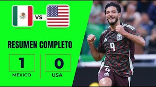 MEXICO WINS UNITED STATES IN GUADALAJARA 2 OF 0 FRIENDLY MATCH simulation🎮 [upl. by Ahsieki]