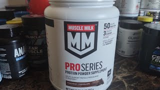 Muscle milk pro series protein supplement [upl. by Moazami517]