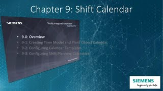 WinCC Unified V17  33 Overview of Unified Shift Calendar WinCCGURU [upl. by Gaston]