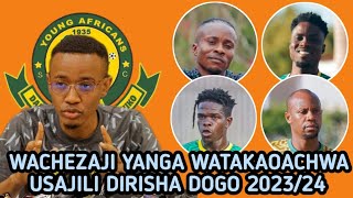 Yanga Leo Imetoa List Ya Wachezaji Watakaoachwa Usajili Yanga Dirisha Dogo 2023 Na 2024 [upl. by Guillermo268]