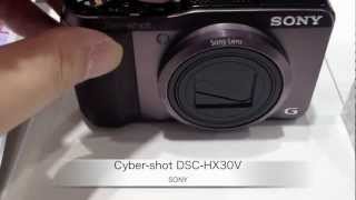 SONY：Cybershot DSCHX30V [upl. by Ahsiekal111]