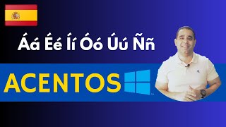 Como poner ACENTO en Windows  BUENA ORTOGRAFÍA ✅ [upl. by Analram]