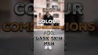 Best 7 colour combination for dark skin men fashion shorts [upl. by Silin]