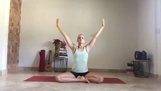 Yoga for Chemo Nausea [upl. by Nauqes]