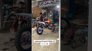 CRF bore up HONDA CRF crf150l crf honda motocross balapmotor supermotocantik [upl. by Lenora]