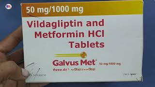 Galvus Met Tablet  Vildagliptin and Metformin Tablet  Galvus Met Tablet Uses Benefits Dosage [upl. by Ennovad325]