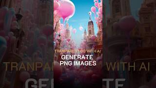 How can you generate images with transparent backgrounds in PNG format using AI👇PNG MAKER AI [upl. by Dyann291]