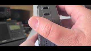 Quick unboxing Sangean ATS909X2 portable receiver AM FM LW SW Airband SSB [upl. by Coonan]