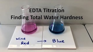 Determining Total Hardness of water using EDTA PART1Titration hardness microbiologyrahul [upl. by Esimorp]