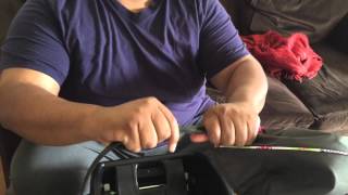 How to pull apart a Graco car seat canopy strap [upl. by Uriisa]