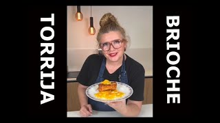 TORRIJA BRIOCHE y Naranja 🍞🍯🍊  Pain Perdu [upl. by Ocire]