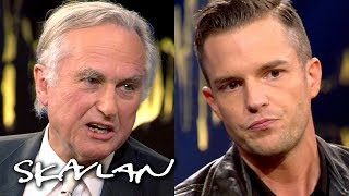 Richard Dawkins and Brandon Flowers in religious dispute  SVTNRKSkavlan [upl. by Loesceke994]