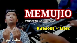 Karaoke MEMUJIO PANGERAN MOHO AGUNG Dangdut Jaranan [upl. by Kevan]