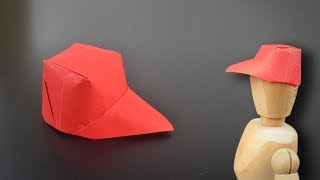 Origami Paper Cap  Instructions in English BR [upl. by Webster]