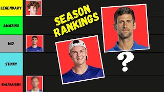 BRUTALLY RATING Every ATP TOP 40 Players 2024 Season [upl. by Ettevahs542]