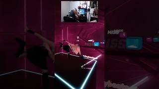 That was harder than I expected 😆 Rockefeller Street Osu Meme in Beat Saber [upl. by Stalker]