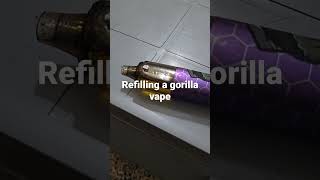 disposable gorilla vape refill [upl. by Eiaj]