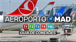 ► conexão no AEROPORTO de MADRI 2024 ✈️🇪🇸 186 [upl. by Putnem]