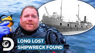 Josh Gates Discovers Lost Shipwreck In Lake Superior  Expedition Unknown [upl. by Rici]