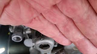 Mercedes w203 Kompressor m271 timing chain tensioner removal [upl. by Ayel414]