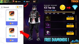 free fire free diamond  free diamonds in free fire  how to get free diamonds in free fire [upl. by Sheela599]