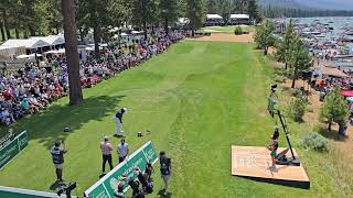 2024 Celebrity Golf Tournament  Lake Tahoe Larry Fitzgerald Nate Bargatze and Robbie Gould [upl. by Hannahsohs]