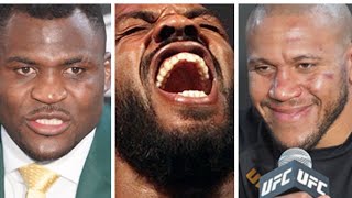 Jon Jones DISSES Francis Ngannou vs Ciryl Gane FIGHT [upl. by Buke623]