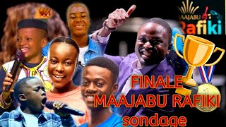 FINALE RAFIKi  SONDAGE 🤴 [upl. by Aliber]