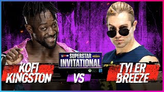 KOFI KINGSTON vs TYLER BREEZE Semis  WWE 2K18 Superstar Invitational Tournament [upl. by Forrest]