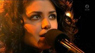 Katie Melua  9 Million Bicycles Live swedish television [upl. by Samtsirhc]